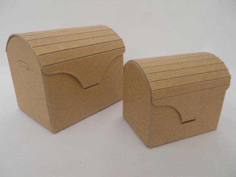 Caja Carton Cofre 7x5x6