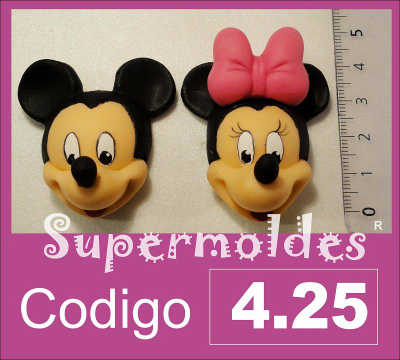 Cara De Minnie Y Mickey Combinable!!